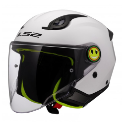 Kask dziecięcy otwarty LS2 Funny II Gloss White